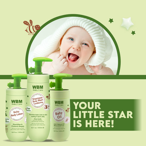 Its Baby's Bath Time | Bath Kit | WBM BABY CARE